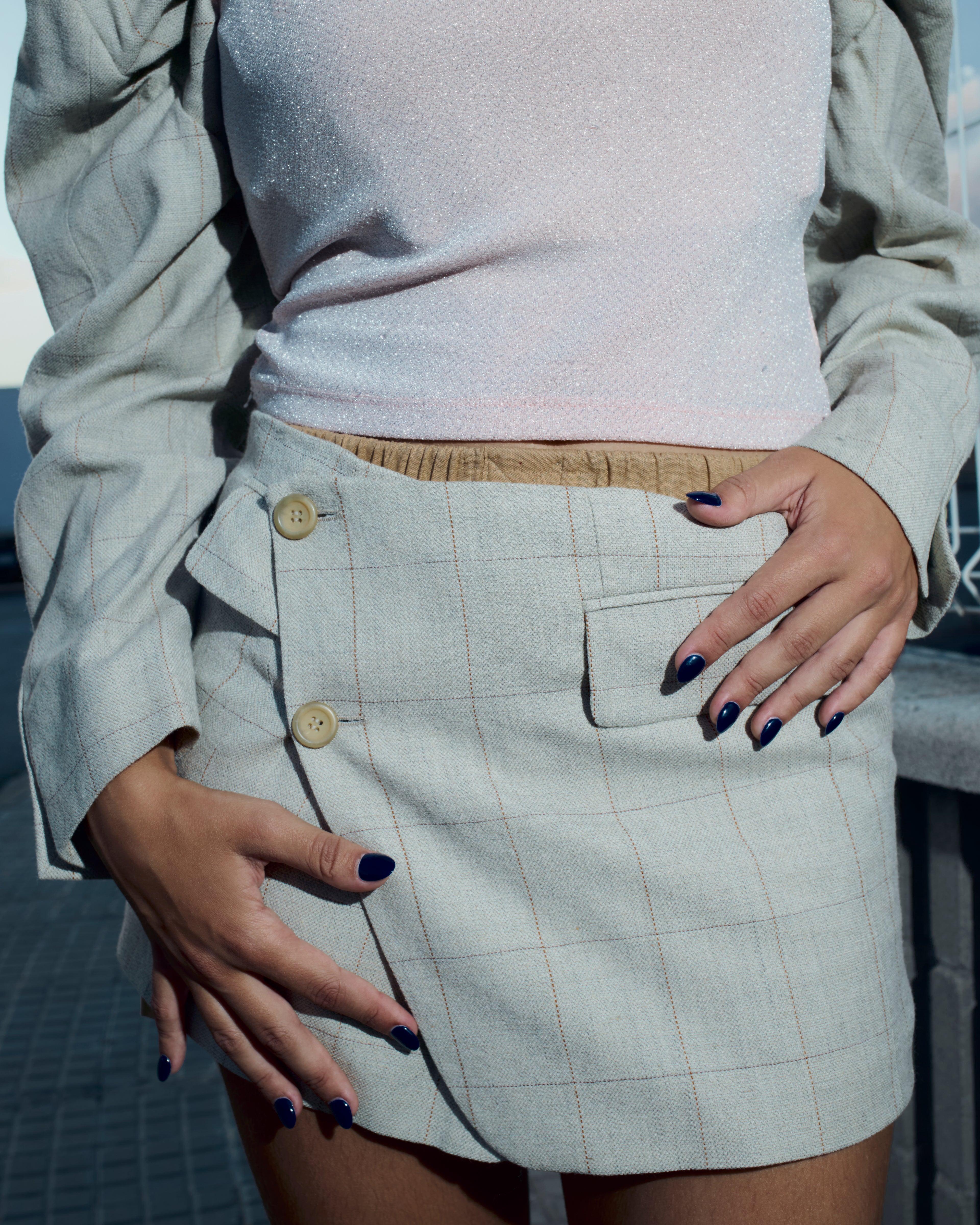 SKIRT PANTS-COMFY SET