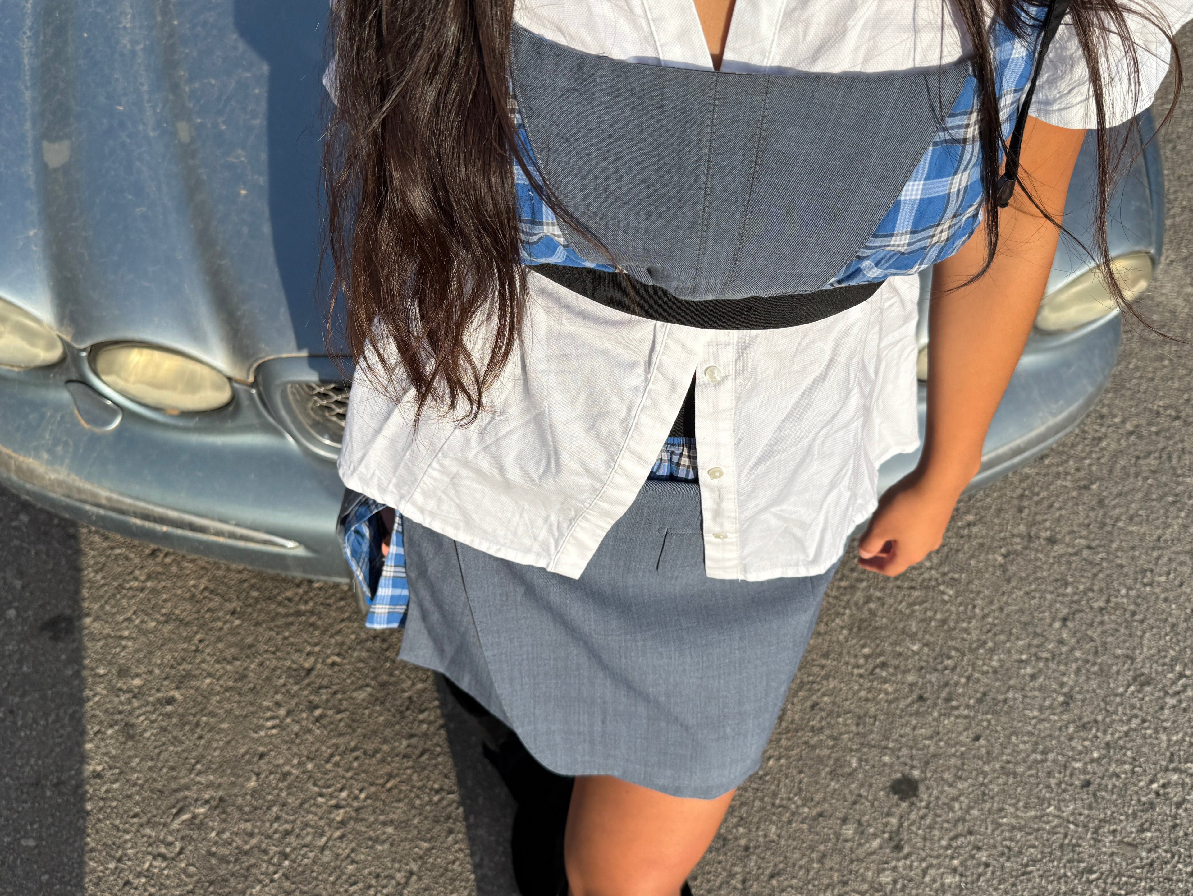 SKIRT PANTS-HIGH SCHOOL SET