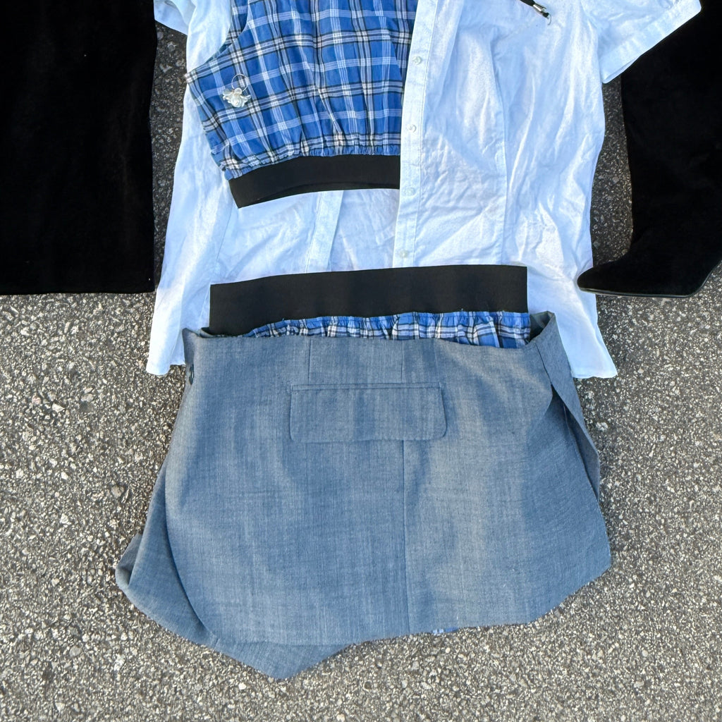 SKIRT PANTS-HIGH SCHOOL SET